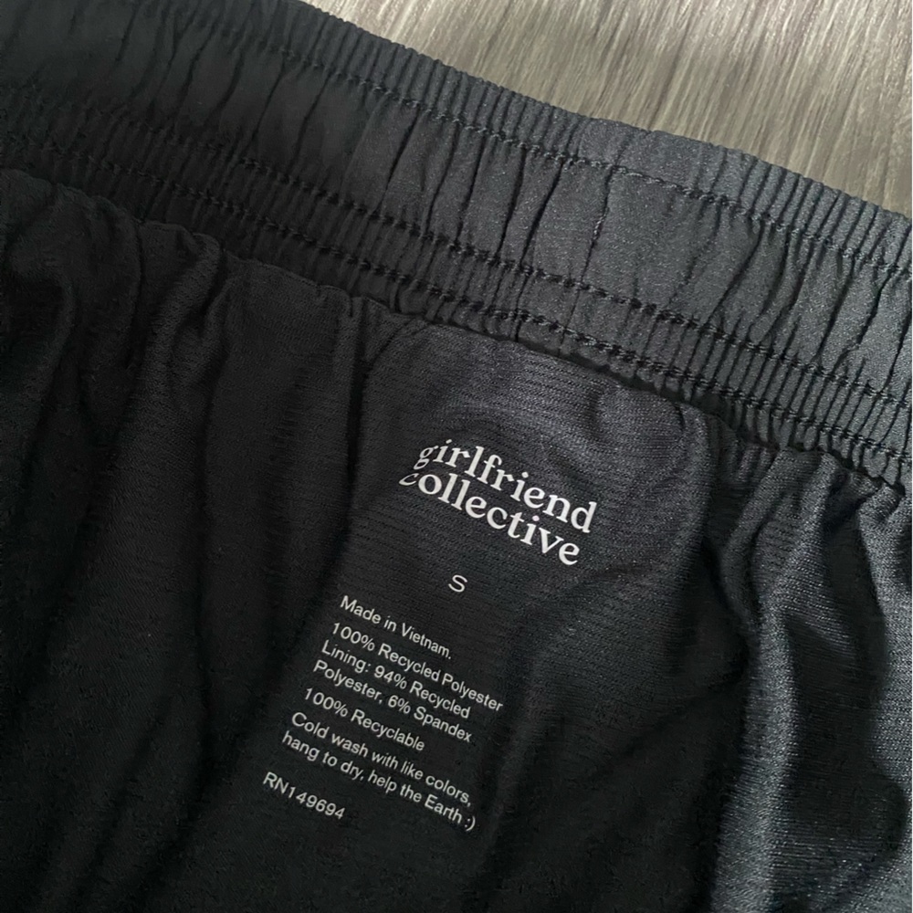 NEW Girlfriend Collective Gazelle high waist lined athletic shorts - Picture 8 of 9